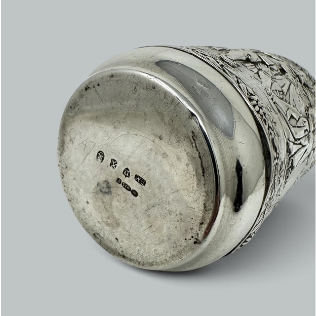 Antique German Sterling Silver Teacaddy Neresheimer Sohnes Berthold Muller 1900 For Sale - Image 6 of 13