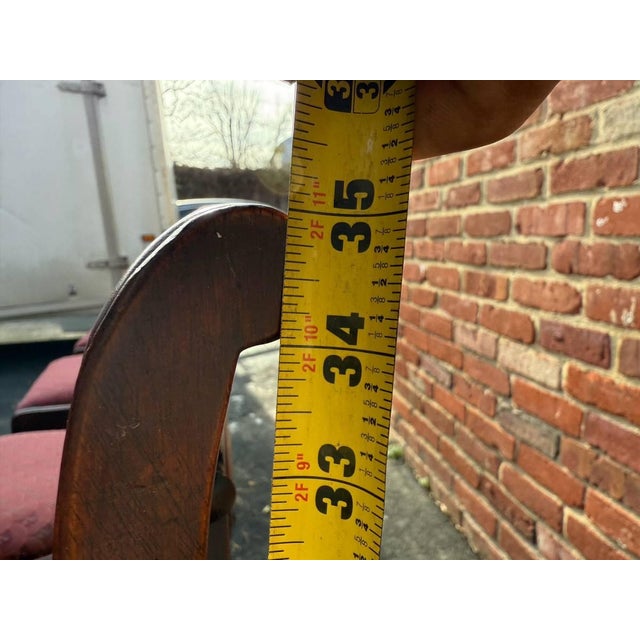 Vintage Regency Duncan Phyfe Style Harp Back Lyre Back Dining Chairs by Hathaway's For Sale - Image 16 of 18