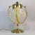 Gold Murano Crystal Table Lamp For Sale - Image 8 of 8