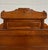 Vintage Twin Size Victorian Eastlake Carved Headboard and Footboard For Sale - Image 4 of 15