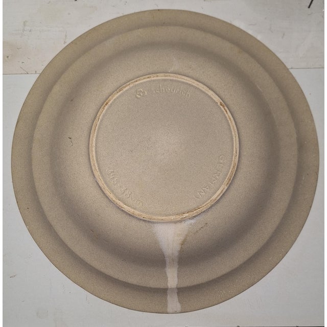 1980s Vintage Fruit Bowl in Beige Ceramic from Scheurich, 1980s For Sale - Image 5 of 7