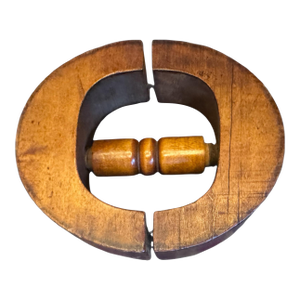 Primitive Country Folk Art Wooden Hat Stretcher