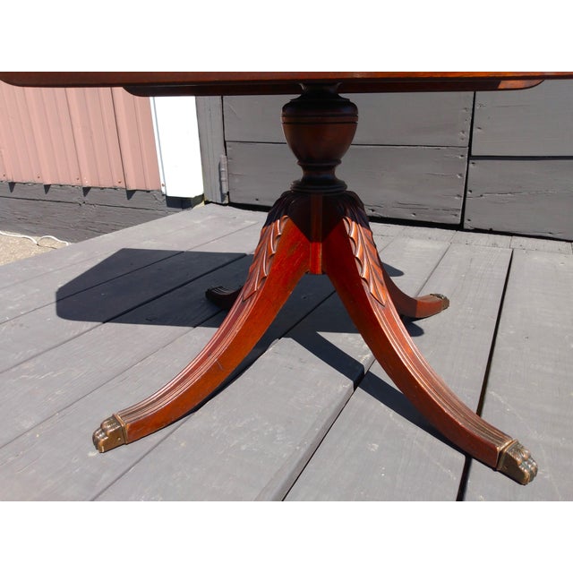 1930s Childs Mahogany Drop Leaf Table Fine Arts Furniture Grand Rapids