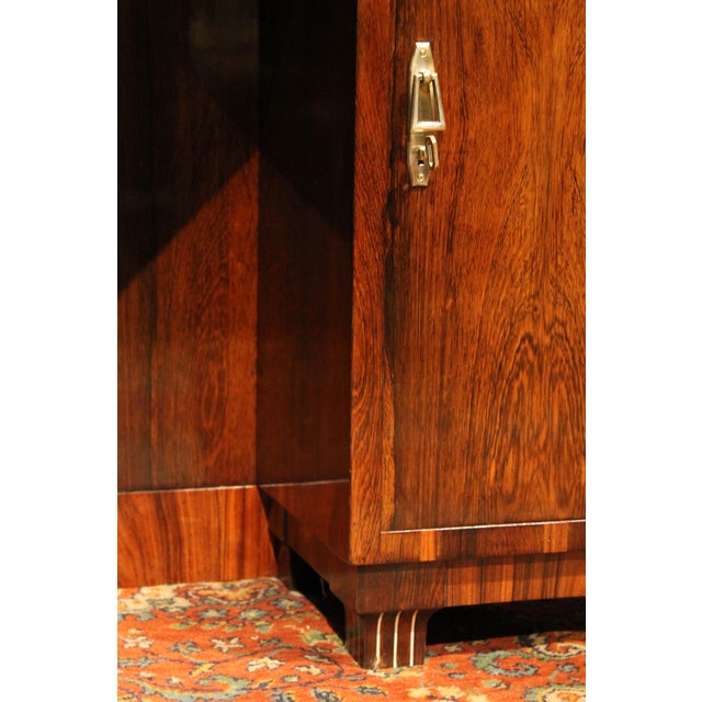 Art Deco Veneer Writing Desk or Vanity Table, 1920s For Sale - Image 14 of 18