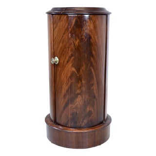 Empire 19th Century "Somno" Column Bedside Table, England For Sale