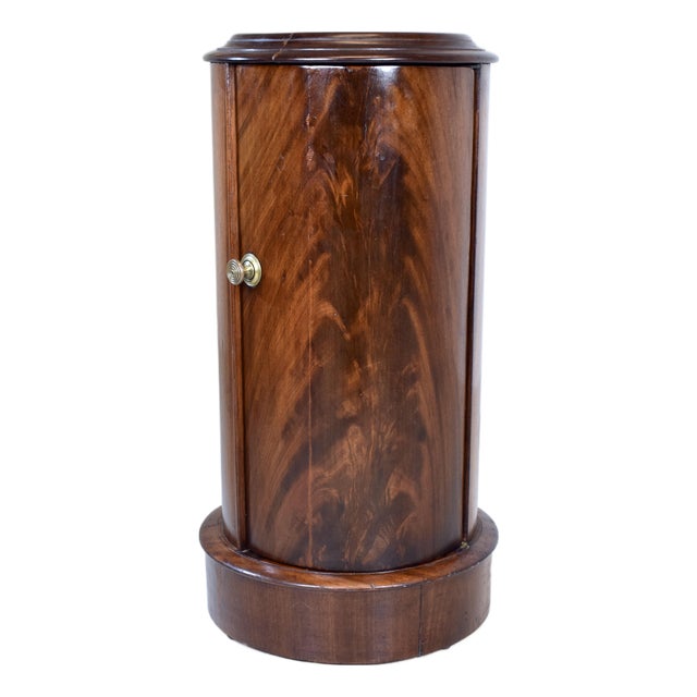 Empire 19th Century "Somno" Column Bedside Table, England For Sale