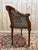 Louis XVI Style Stained Wood Desk Chair with Cane Seat, 19th Century For Sale - Image 4 of 7