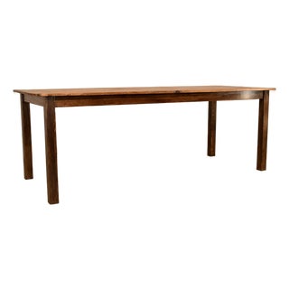 Late 19th Century Oak and Pine Farm Table For Sale