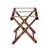 English Burled Hardwood Butler's Tray Stand, C. 1900 For Sale - Image 3 of 9
