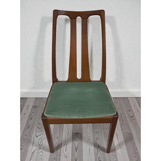 Brown Mid-Century Dining Chairs in Teak from Nathan, 1960s, Set of 4 For Sale - Image 8 of 18