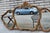 Gold 1920 Louis XV Style Triple Gilded Wall Mirror Gold Rococo Accent For Sale - Image 8 of 17