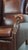 Vintage Sheep Leather Wing Chair For Sale - Image 11 of 17