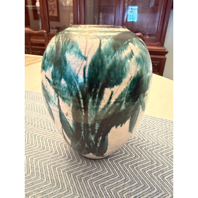 Raku Pottery Signed For Sale - Image 9 of 9