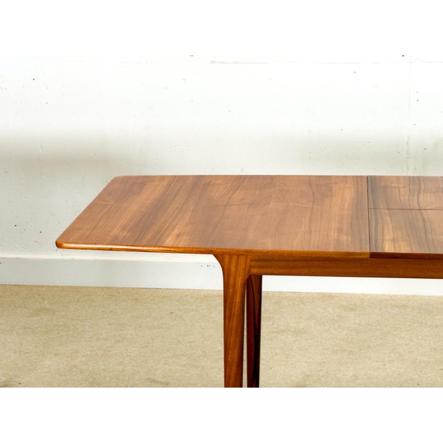 Brown Mid-Century Extending Dining Table from McIntosh, 1960s For Sale - Image 8 of 18