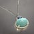 Persian Persian Turquoise Sapphire Diamond Necklace 17" 14k WG 19.03 TCW Certified For Sale - Image 3 of 15