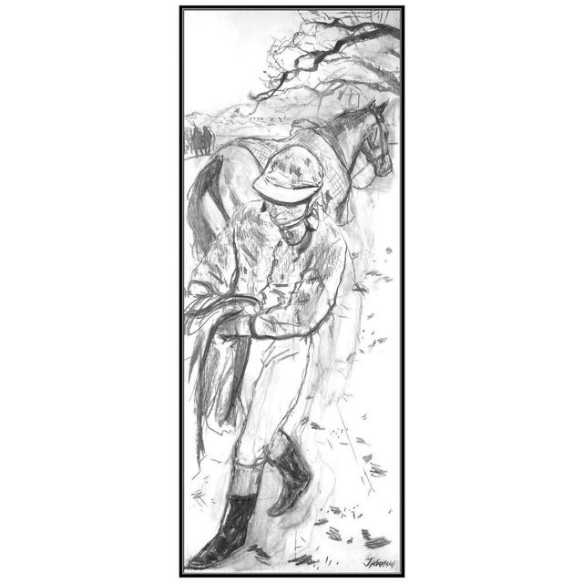 Figurative Late 20th Century Equestrian Partners, Jay Kirkman For Sale - Image 3 of 5