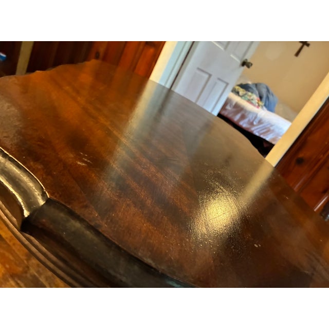 Early 20th Century Scalloped Accent Table For Sale - Image 4 of 9
