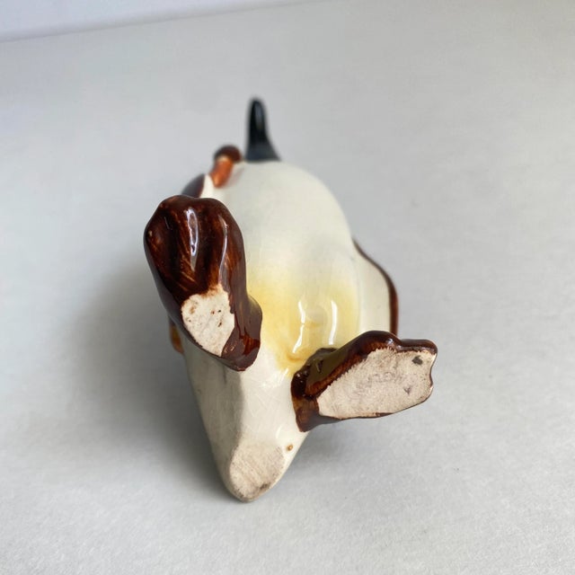 Ceramic Vintage Emperor Penguin Figurine Hand Painted Ceramic Miniature Statue For Sale - Image 7 of 9