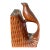 1990s Carved Wooden Bird Bookend, a Single For Sale