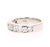 Contemporary 1.25 Carat Round Cut Diamond 14 Karat White Gold Band, Size 7 For Sale - Image 3 of 6