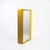 A yellow wall-mounted mirror cabinet designed by olaf von bohr for gedy in italy during the 1970s. the design combines a...