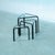 Minimalist Triangular Nesting Tables, 1980s, Set of 3 For Sale - Image 15 of 15