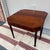 Antique Mahogany Sheraton Flip Top Game Table, Salem or Boston, Massachusetts, Circa 1810s For Sale - Image 11 of 12