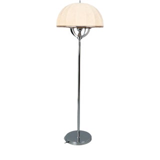 Floor Lamp With 5 Flame Chrome Arms, Germany, 1970s