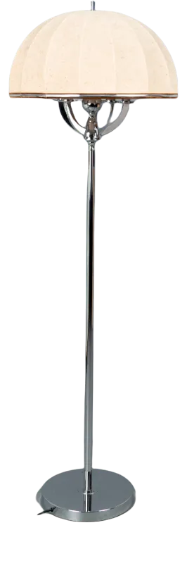 Floor Lamp With 5 Flame Chrome Arms, Germany, 1970s