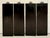 Mid-20th Century Chinese Coromandel Lacquer Wall Panels, Set of 4 For Sale - Image 12 of 12