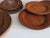 Mid-Century Modern Vintage Danish Plywood Rosewood and Teak Plates from Morsbak, 1960s, Set of 12 For Sale - Image 3 of 11