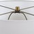 Metal Green Glass/Brass Table Lamp With Shade For Sale - Image 7 of 8