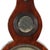 Wood Antique 19th Century English Mahogany Wheel Barometer For Sale - Image 7 of 9