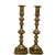 Brass 1970s Tall Brass Candle Holders - A Pair For Sale - Image 8 of 9