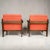 Erich Dieckmann 1950s Pair Mid-Century German Oak Lounge Chairs, Styled After Dieckmann For Sale - Image 4 of 6