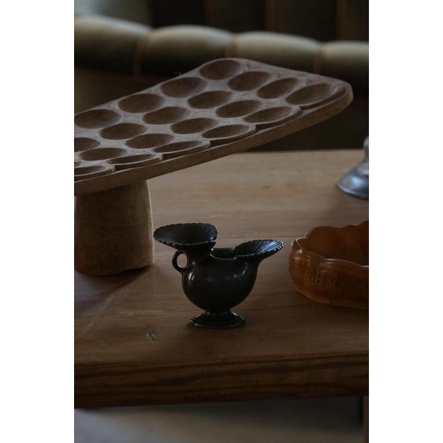 Metal Art Deco Scandinavian Danish Model D‑118 Diskometal Vase from Just Andersen, 1930s For Sale - Image 7 of 16