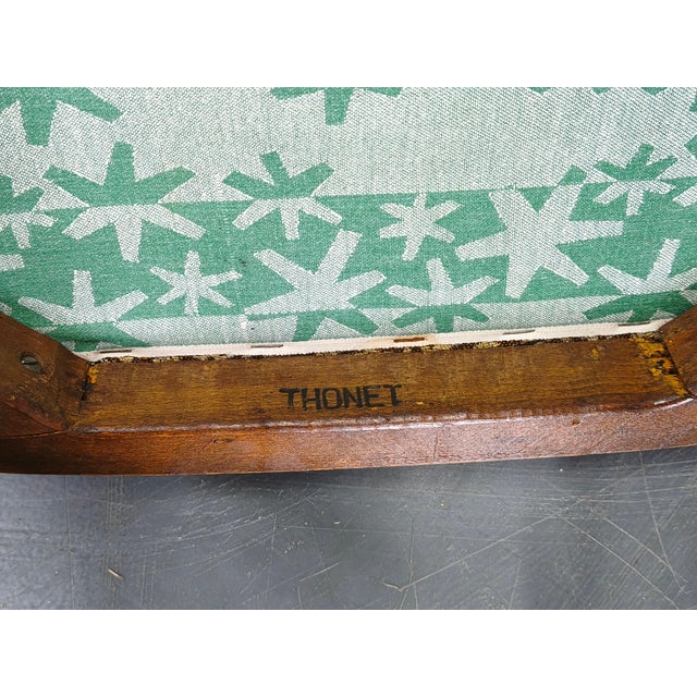 Dining Chairs from Thonet, Former Czechoslovakia, 1940s, Set of 4 For Sale - Image 16 of 17