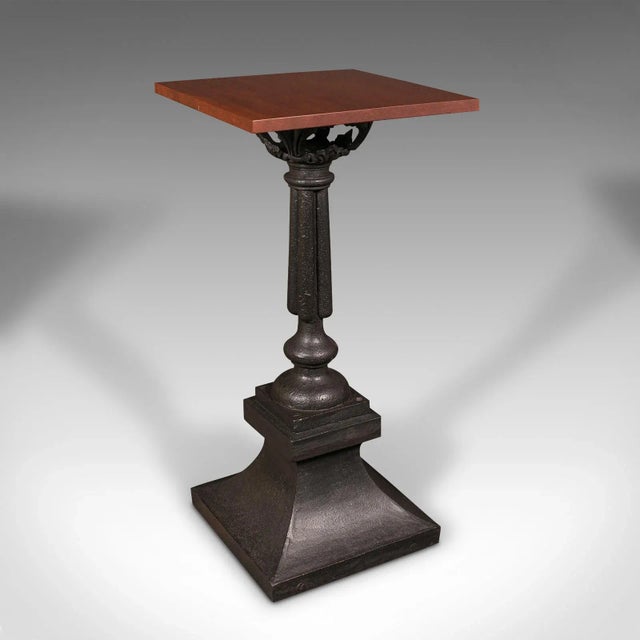 1850's Heavy Pair of Portico Tables For Sale - Image 4 of 10