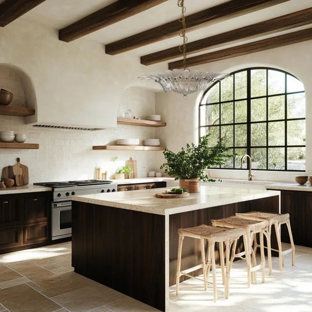 Murano Murano Glass Chandelier Palmette - Clear Glasses For Sale - Image 4 of 6