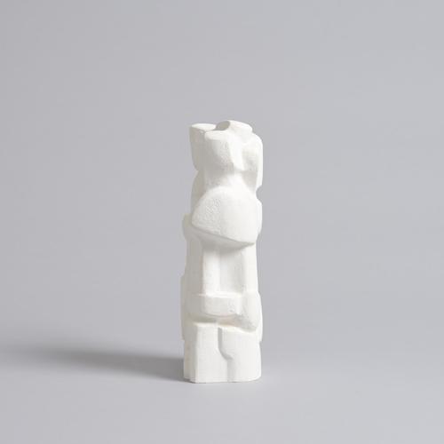 Jan Keustermans, Abstract Sculpture, Plaster For Sale - Image 5 of 18