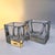 Rectangular Transparent Ashtray in Murano Glass by Flavio Poli for Seguso, 1960s, Set of 2 For Sale - Image 3 of 10