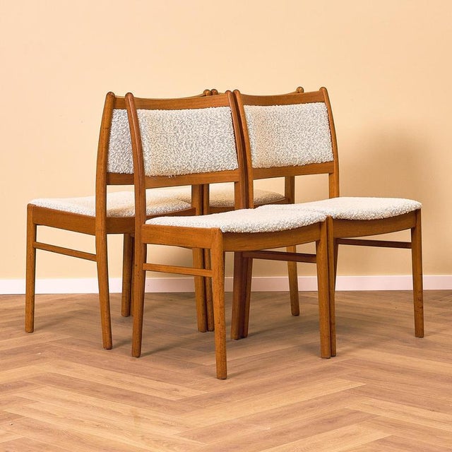 Swedish Dining Chairs in Teak, 1950, Set of 4 For Sale - Image 15 of 15