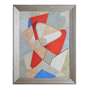 Fête Joyeuse Oil on Canvas Painting by James Pichette, 1953
