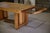 Vintage Art Deco Oak Table by Léon and Maurice Jallot, 1940s For Sale - Image 3 of 15