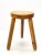 Mid-Century French Modern Wooden Tripod Stool in the style of Charlotte Perriand, 1950s For Sale - Image 13 of 18