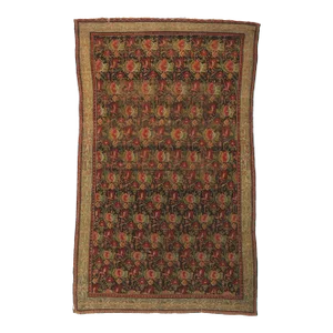 Vintage Persian Senneh Rug - 03'11 X 06'04.