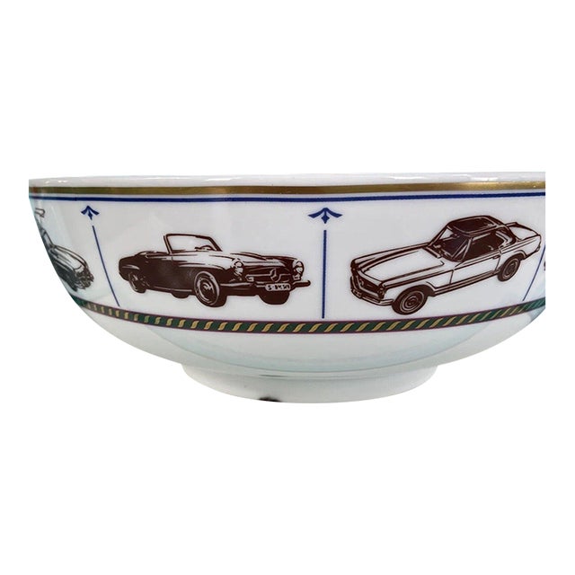 Tiffany Mercedes Benz Porcelain Bowl Commemorative - Made in Japan For Sale
