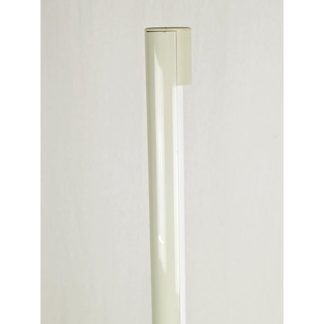 Pair of neon wall lamps designed by rodolfo bonetto for lumi in the 1980. The lamps are made from painted metal and...