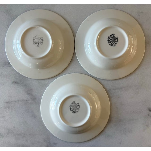 Set of 3 Pagnossin Spa Yellow Ironstone Soup Bowls For Sale In Austin - Image 6 of 10