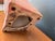 1950s Hollywood Regency Pink Chalkware Table Lamps With Gold Acanthus Scroll - a Pair For Sale - Image 4 of 6